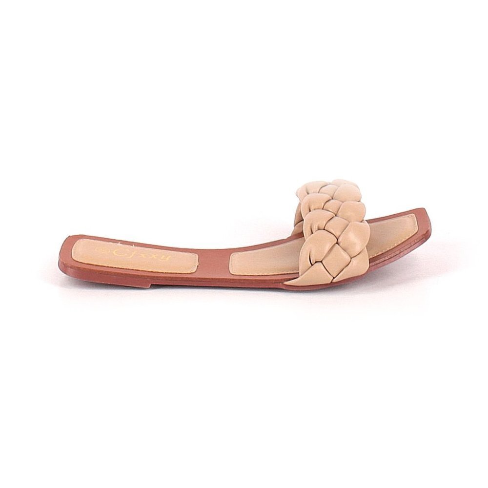 Tan Braided Sandals